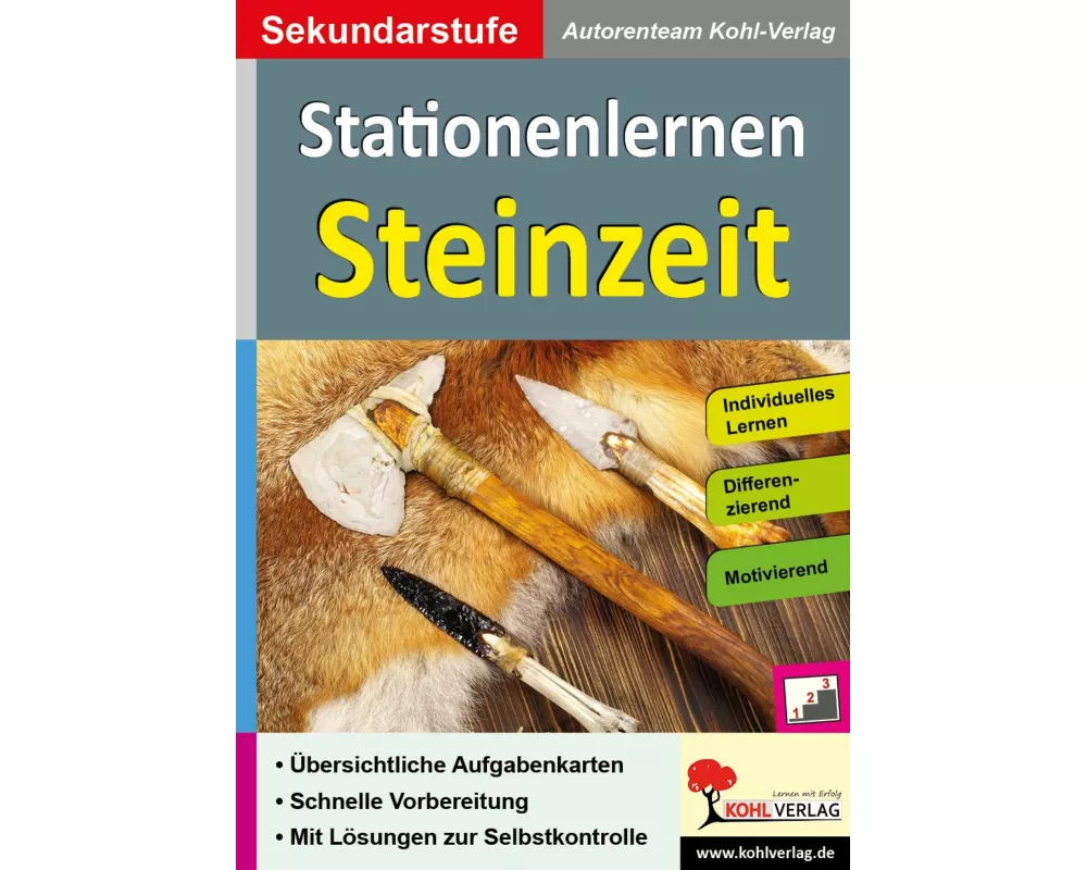 Kohls Stationenlernen Steinzeit