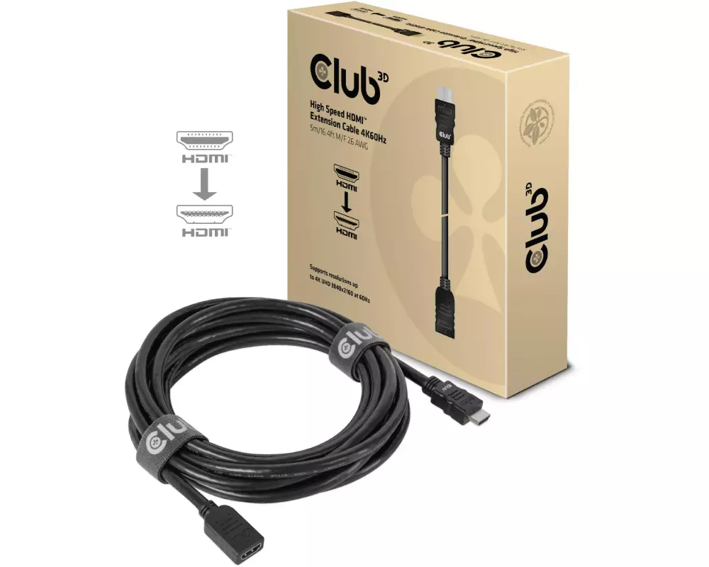 Club 3D High Speed HDMI Verlängerungskabel 5 m