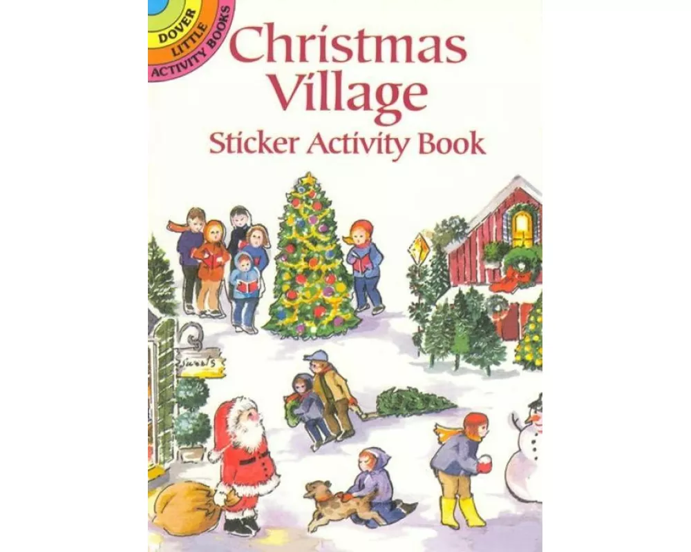 Christmas Village Sticker Activity Book