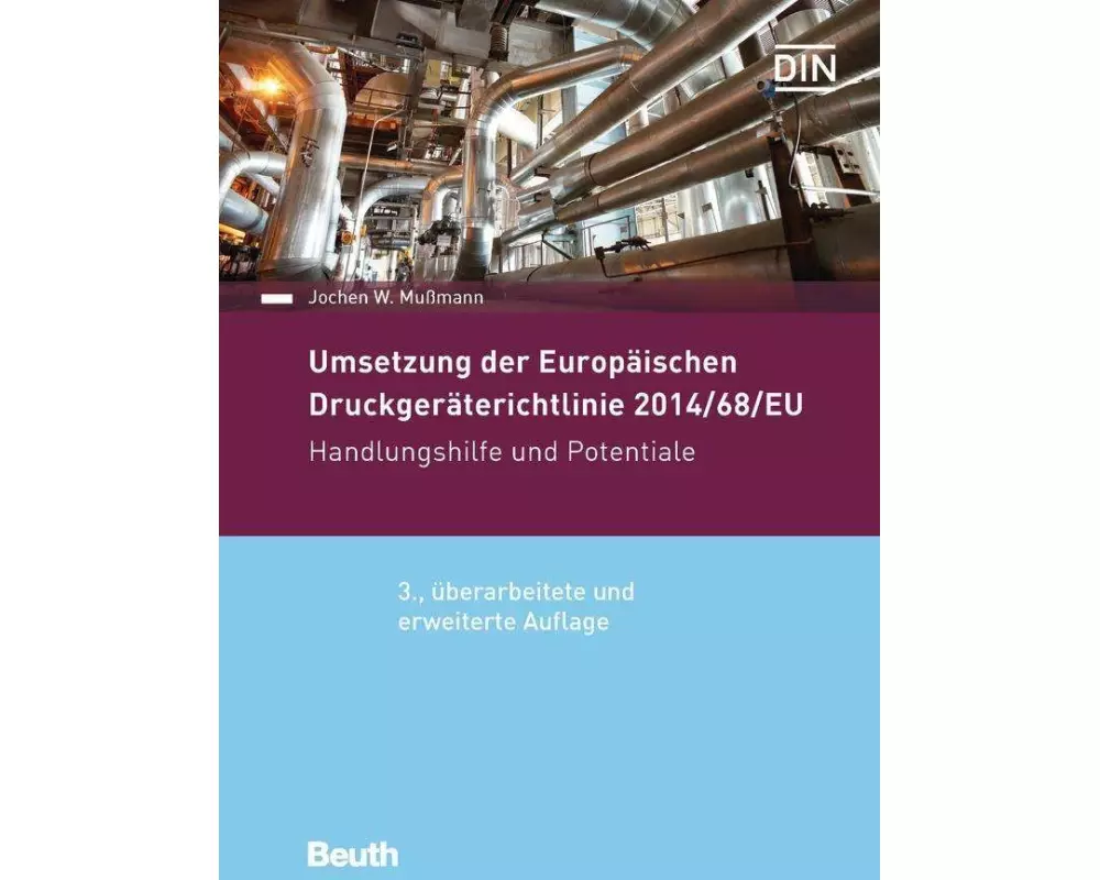 Umsetzung der Druckgeräterichtlinie 2014/68/EU