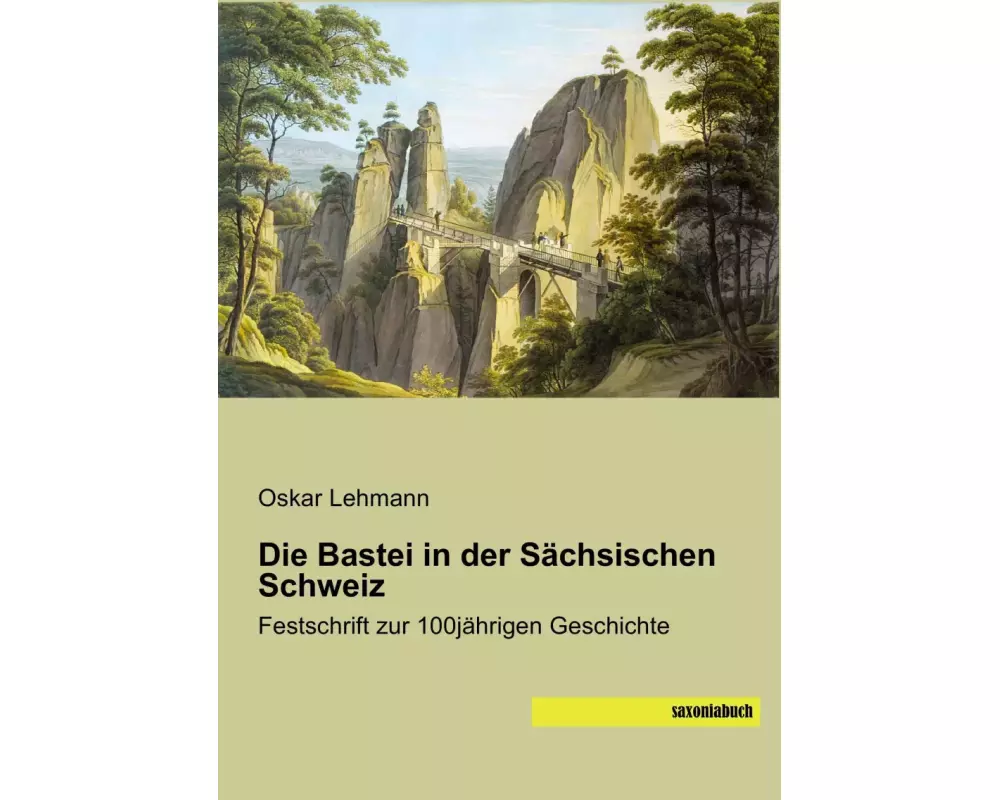Die Bastei in der Sächsischen Schweiz