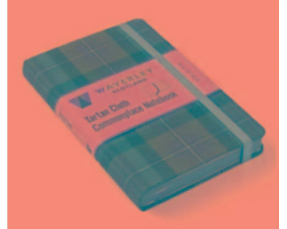 Waverley (M): Isle of Skye Tartan Cloth Commonplace Notebook
