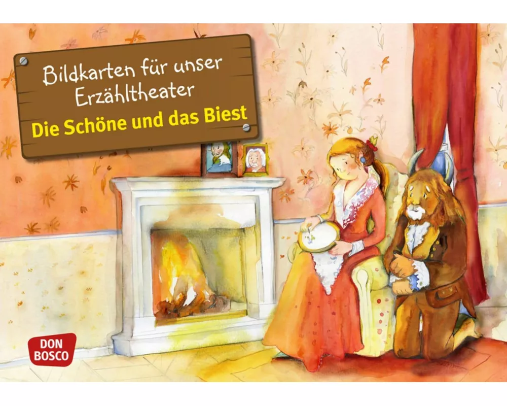 Die Schöne und das Biest. Kamishibai Bildkartenset