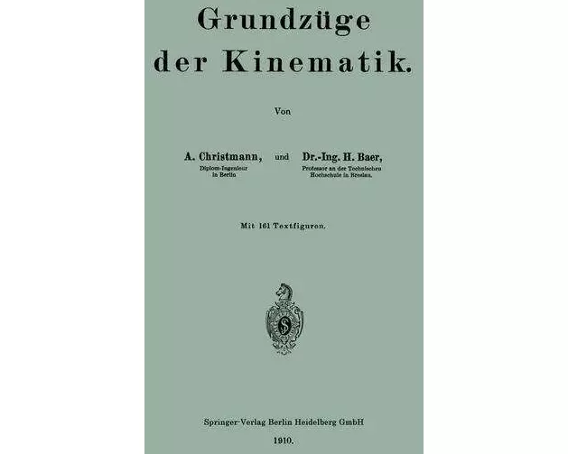 Grundzüge der Kinematik