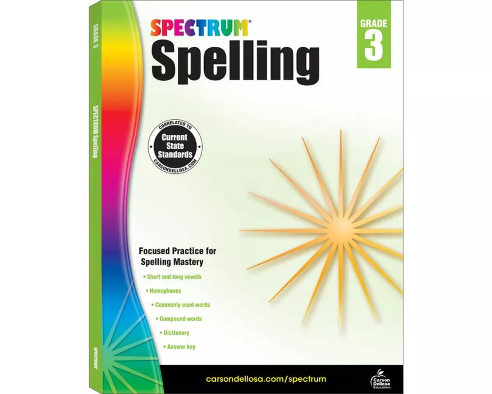 Spectrum Spelling, Grade 3