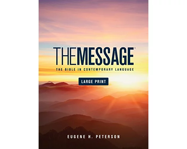 Message Bible-MS-Large Print Numbered