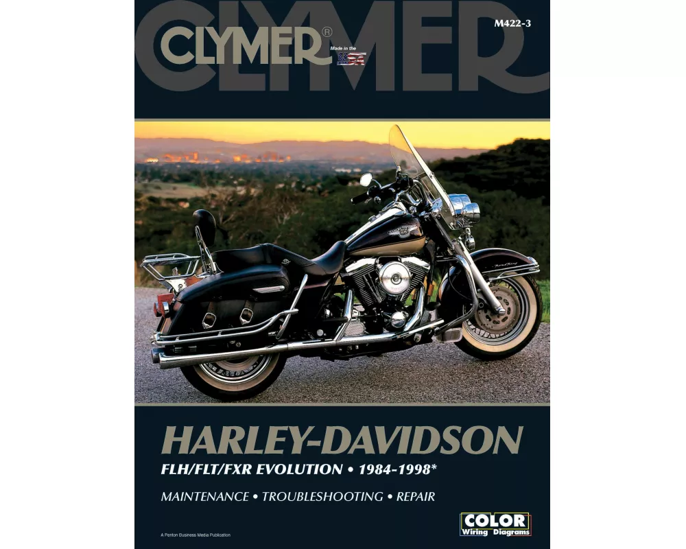 Harley-Davidson Road King, Electra, Tour Glide, Low Rider Motorcycle (1984-1998) Clymer Repair Manual