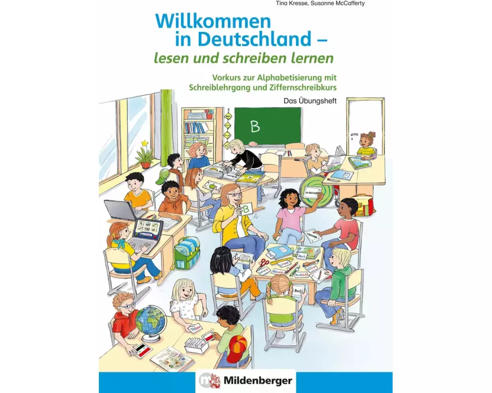 Willkommen in Deutschland - lesen und schreiben lernen