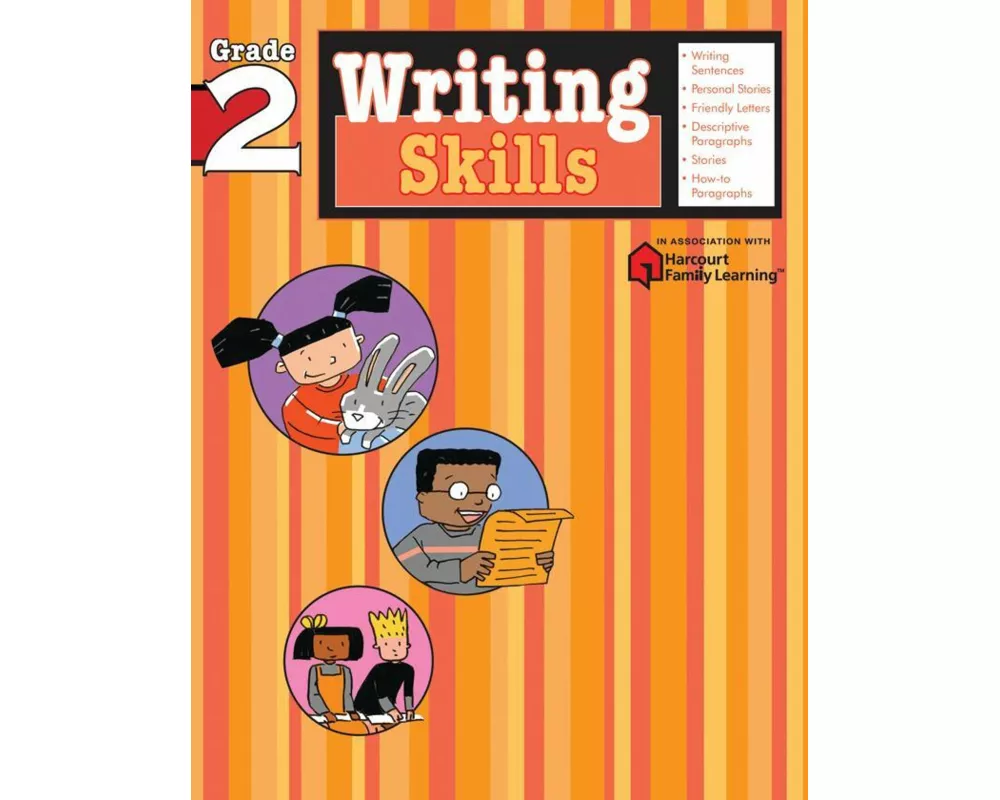 Writing Skills: Grade 2 (Flash Kids Harcourt Family Learning)