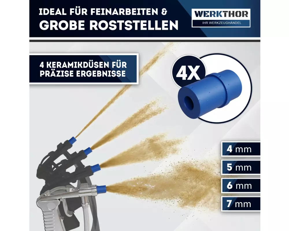 Werkthor Werkthor Sandstrahlkabine 90 Liter