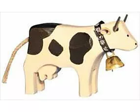 Kuh 1 stehend schwarz