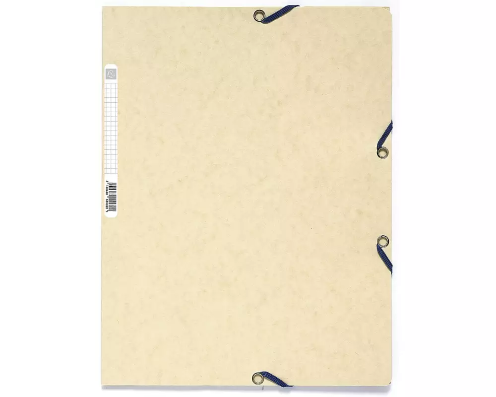 Exacompta Gummibandmappe A4 Vanille, 250 Blatt