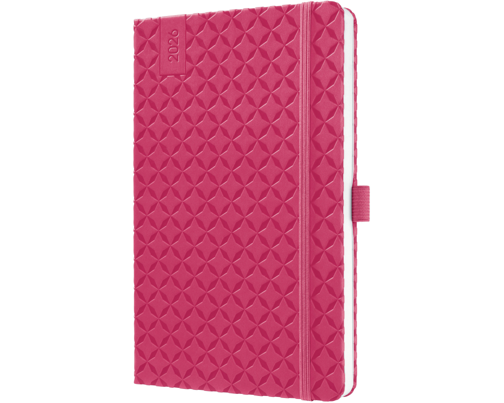 JOLIE Agenda Flair 2026 J6105 1W/2S fuchsia pink ML A5
