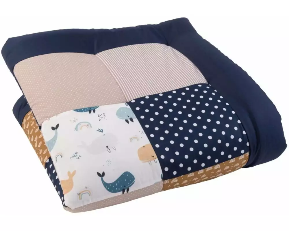 Ullenboom Krabbeldecke Wale 100 x 100 cm