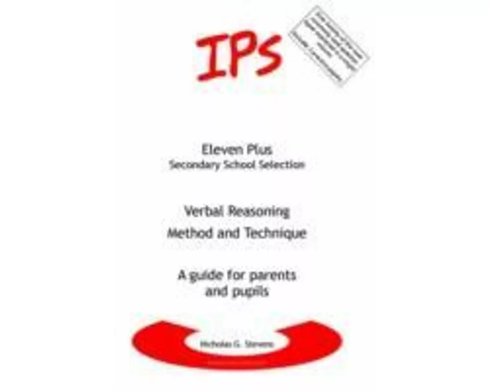 Verbal Reasoning - Method and Technique