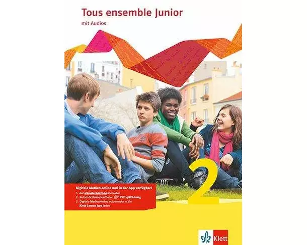 Tous ensemble Junior 2. Französisch als 1. Fremdsprache. Cahier d'activités mit MP3-CD