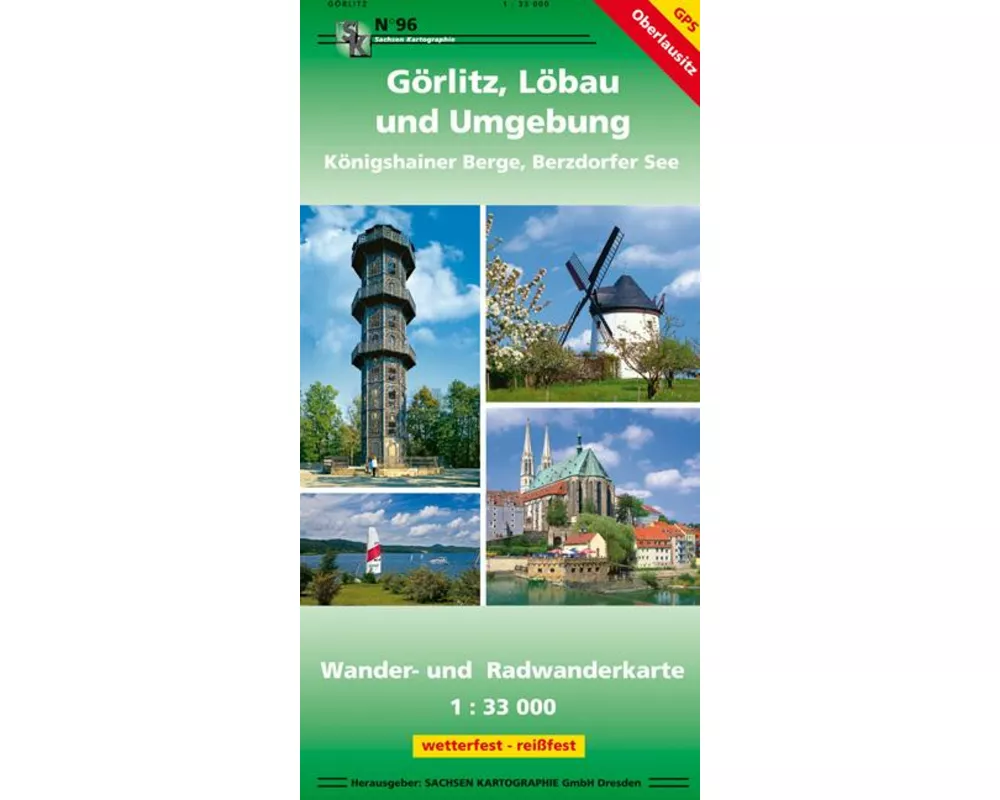 Löbau und Umgebung 1 : 33 000