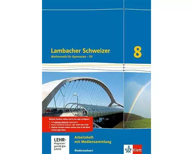 Lambacher Schweize. Arbeitsheft plus Lösungsheft und Lernsoftware 8. Schuljahr. Niedersachsen G9