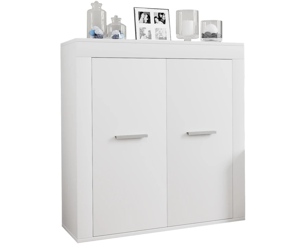 VCM Kommode Usilo 80 x 89 cm, Weiss