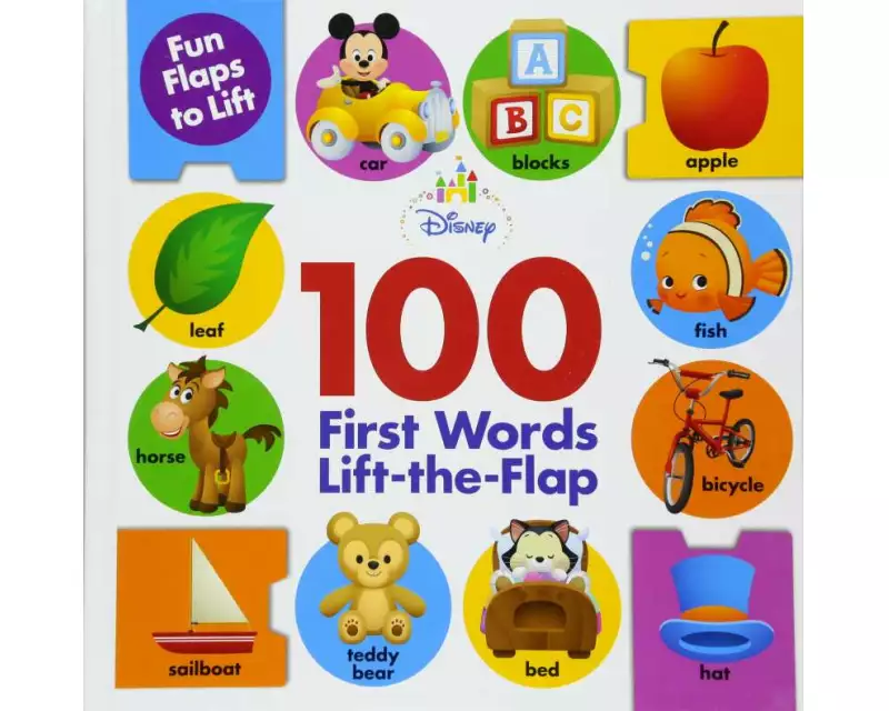 Disney Baby: 100 First Words Lift-the-Flap