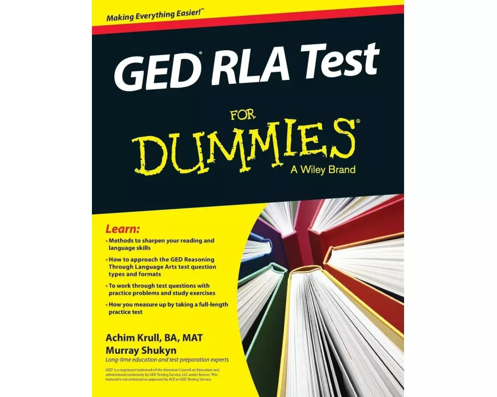 GED RLA For Dummies