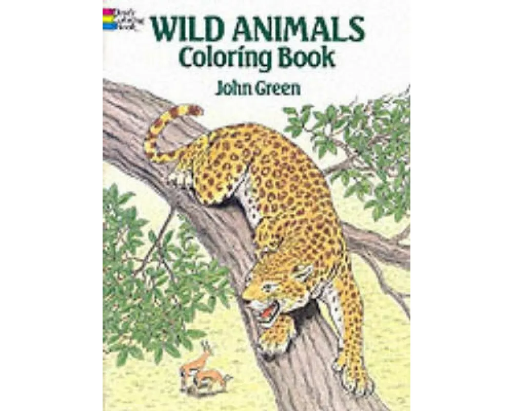 Wild Animals Coloring Book