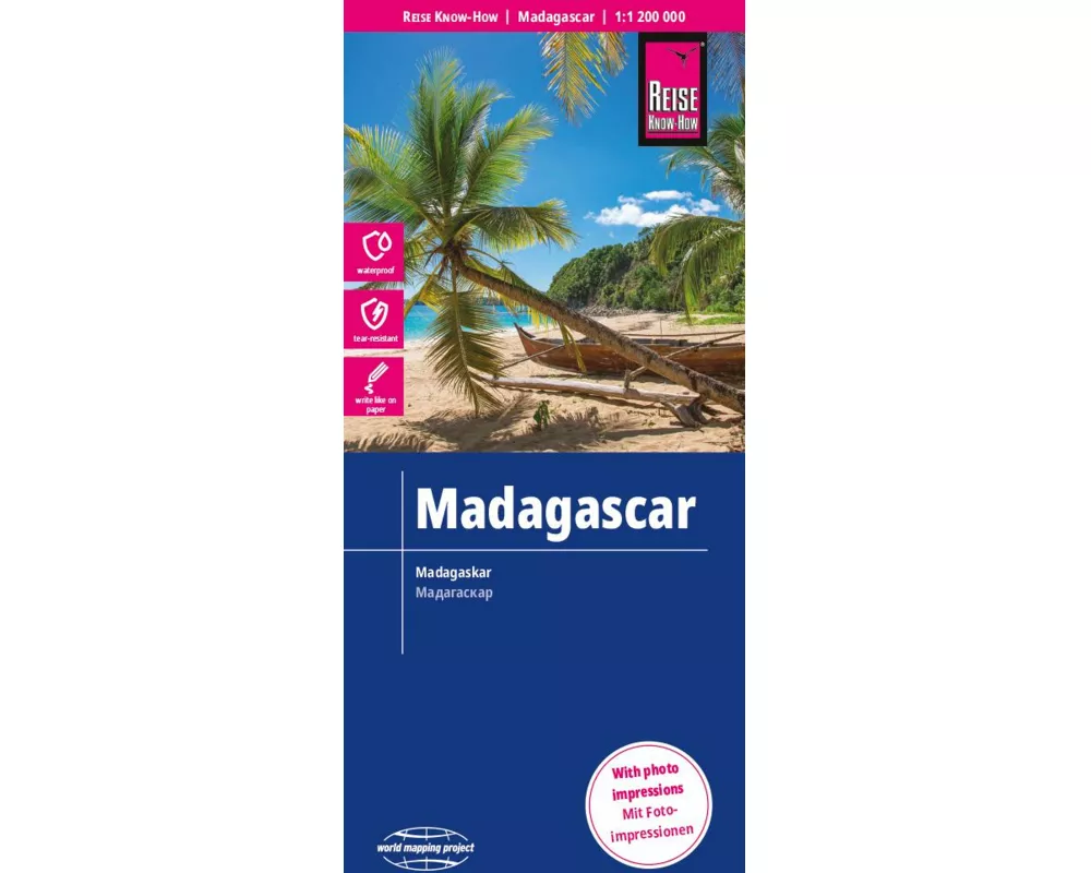 Reise Know-How Landkarte Madagaskar / Madagascar (1:1.200.000)