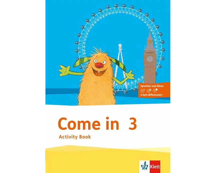 Come in. Activity Book mit Bild-/Wortkarten und Audio-CD 3. Schuljahr