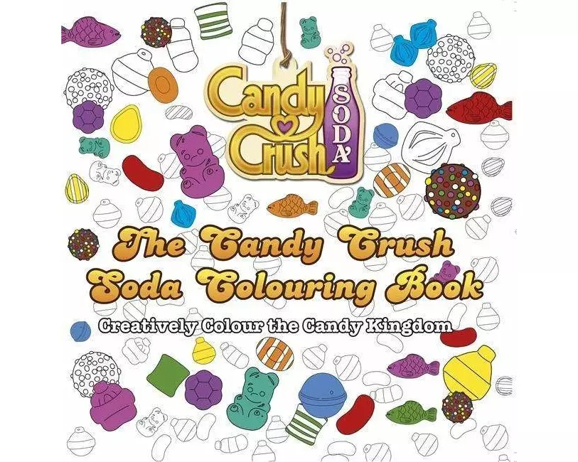 The Candy Crush Soda Colouring Book
