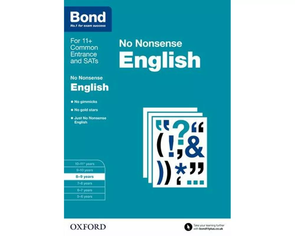 Bond: English: No Nonsense