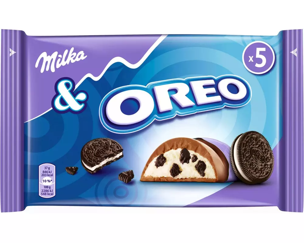 Milka Schokoladenriegel Oreo 5 x 37 g
