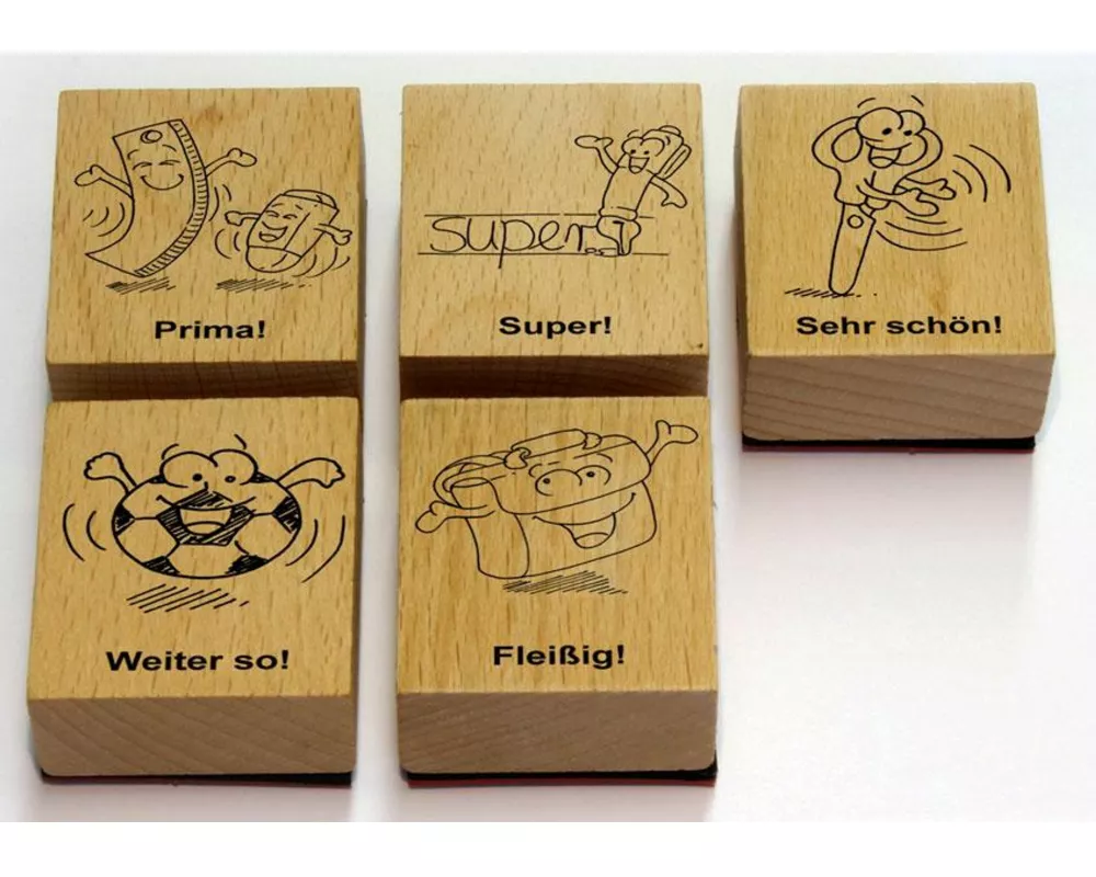 Das Grundschul-Lobstempel-Set