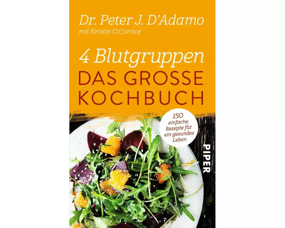 4 Blutgruppen - Das große Kochbuch