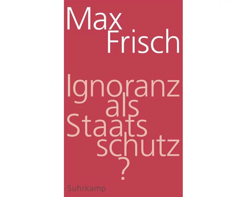 Ignoranz als Staatsschutz?