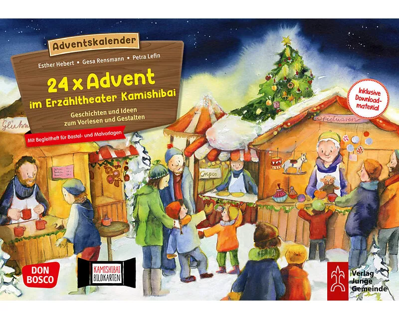 24 x Advent im Erzähltheater Kamishibai. Adventskalender