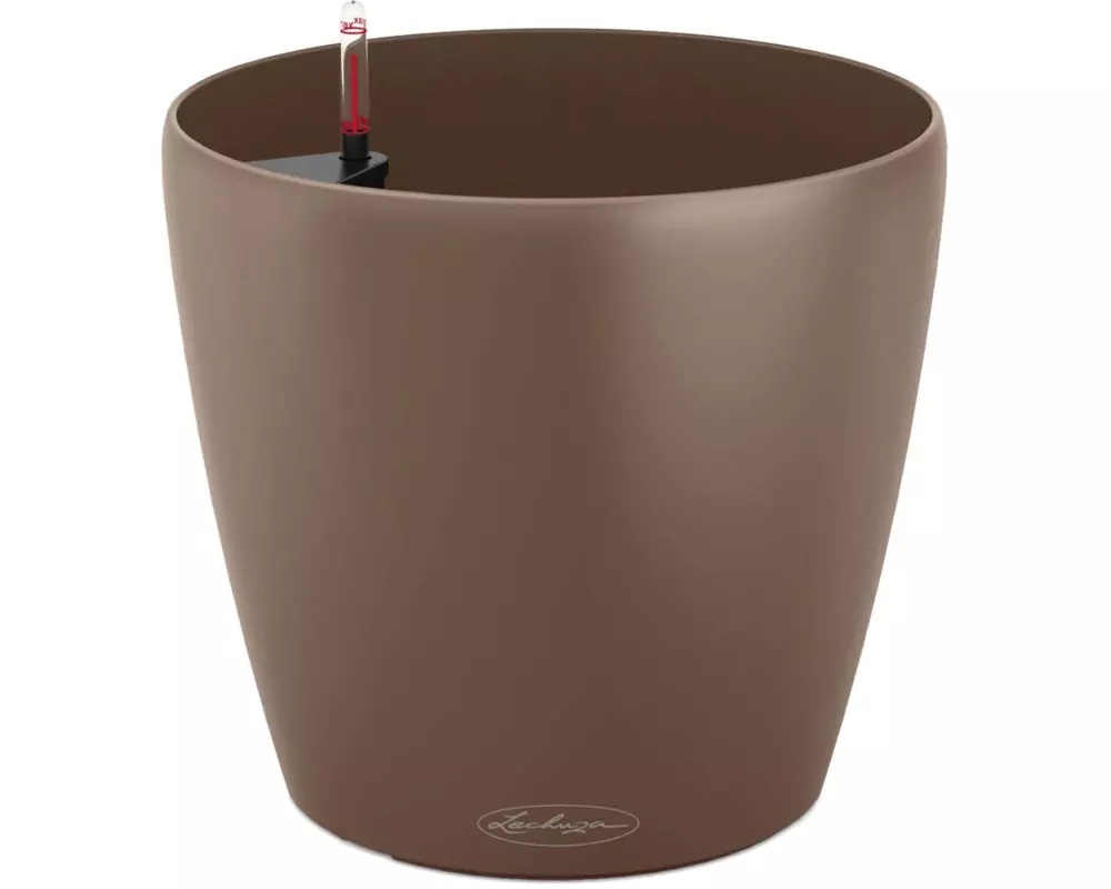 Lechuza Blumentopf CLASSICO Color 18 Braun