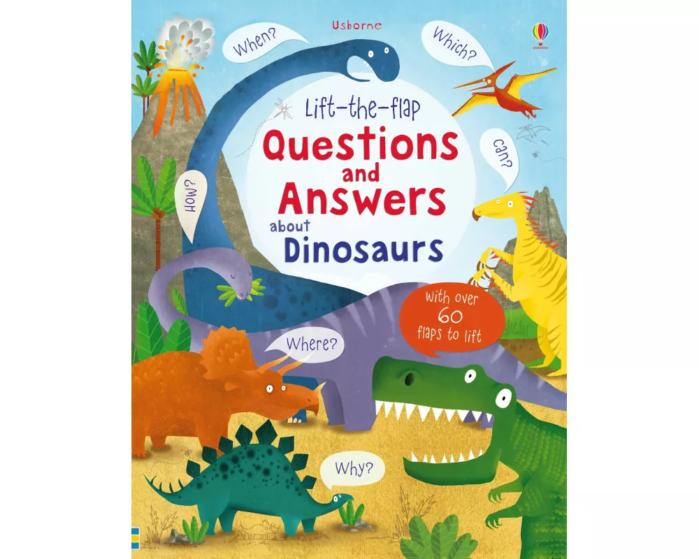 Lift-the-flap Questions and Answers about Dinosaurs