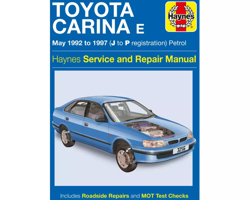 Toyota Carina E Petrol (May 92 - 97) Haynes Repair Manual