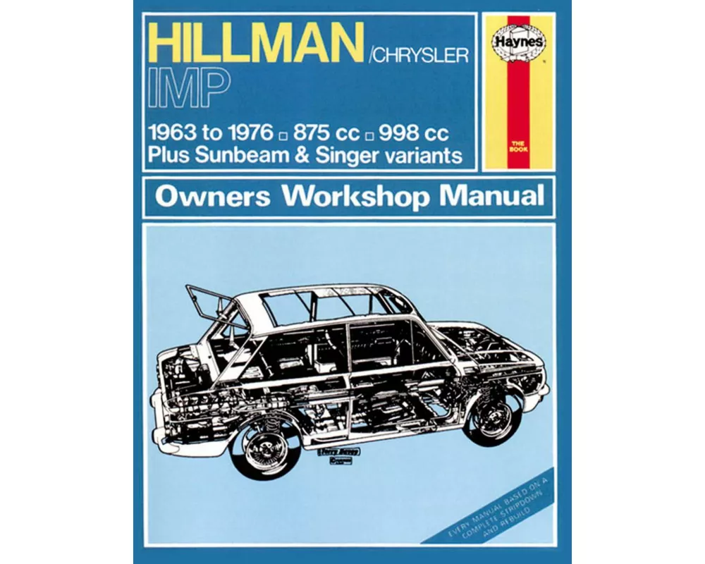 Hillman Imp Petrol (63-76) up to R Haynes Repair Manual (Classic Reprint)