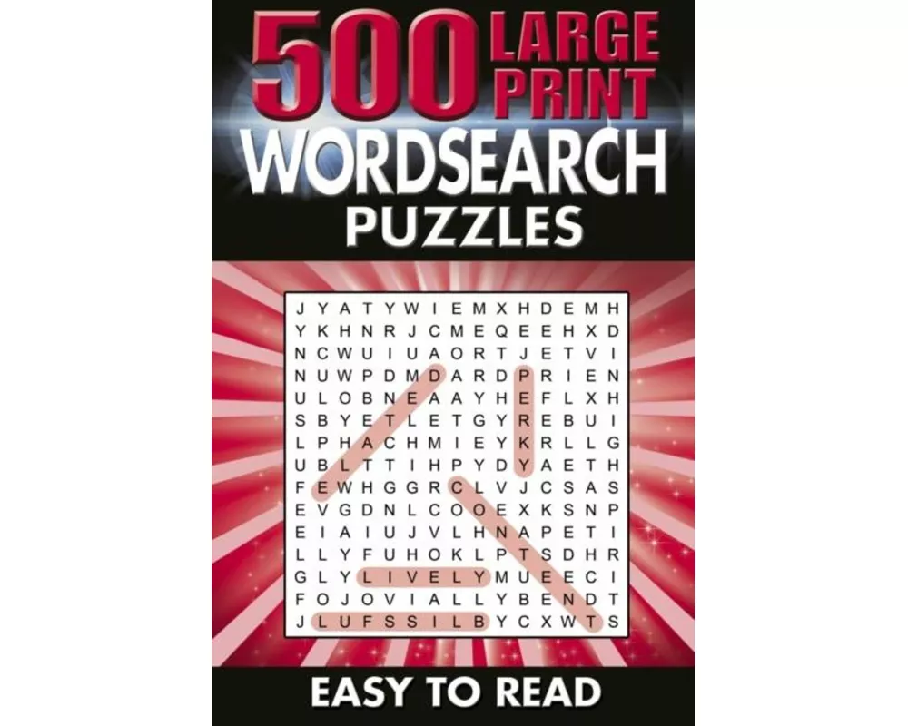 500 Large Print Wordsearch Puzzles