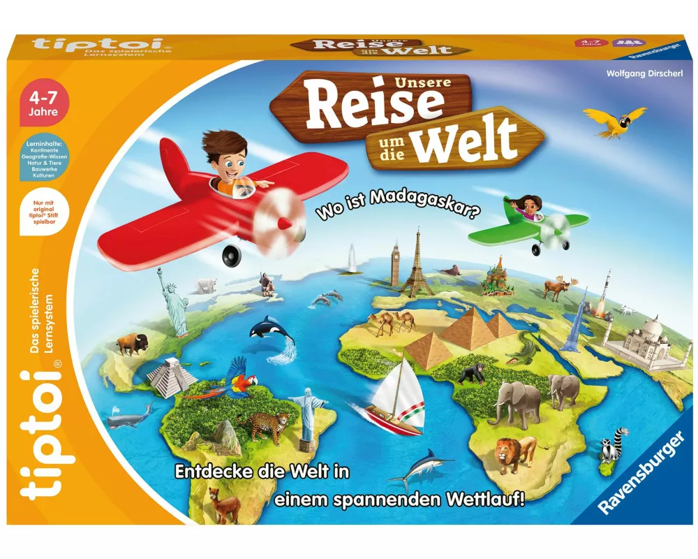 tiptoi Unsere Reise um die Welt - ab 4 Jahre