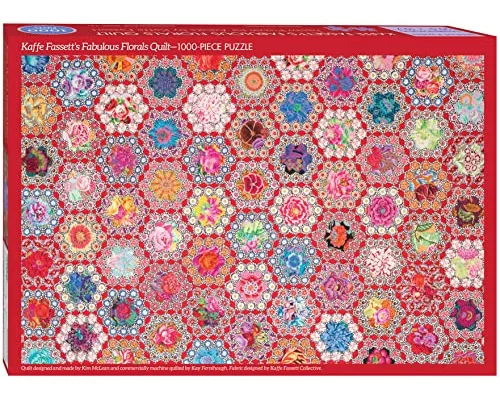 Kaffe Fassett’s Fabulous Florals Quilt Jigsaw Puzzle