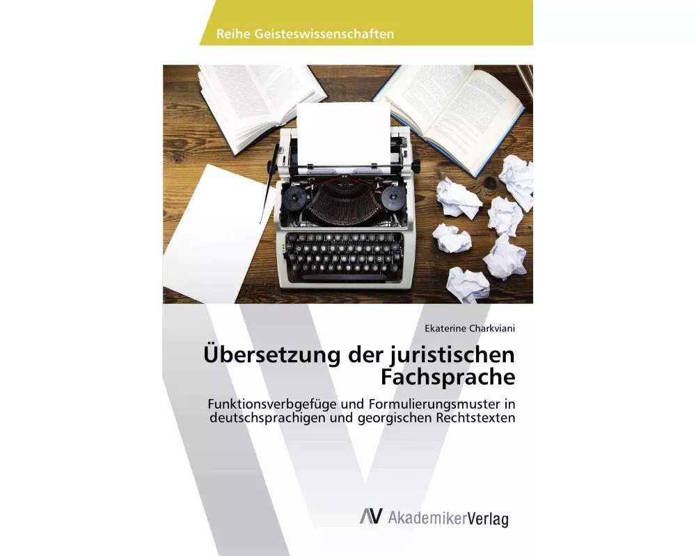 Übersetzung der juristischen Fachsprache