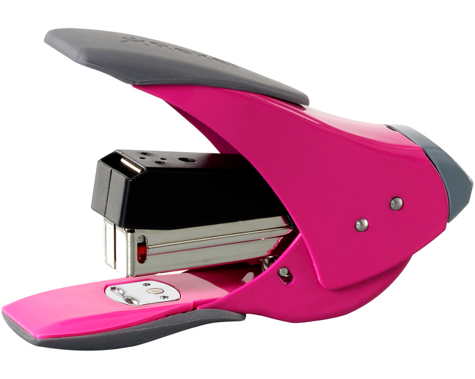 REXEL Heftgerät Easy Touch 20 2102632 pink 20 Blatt