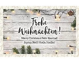 Frohe Weihnachten! Merry Christmas! Feliz Navidad! Joyeux Noël! Mutlu Noeller!