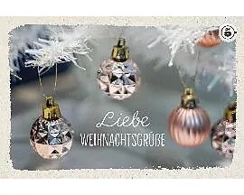 Liebe Weihnachtsgrüsse