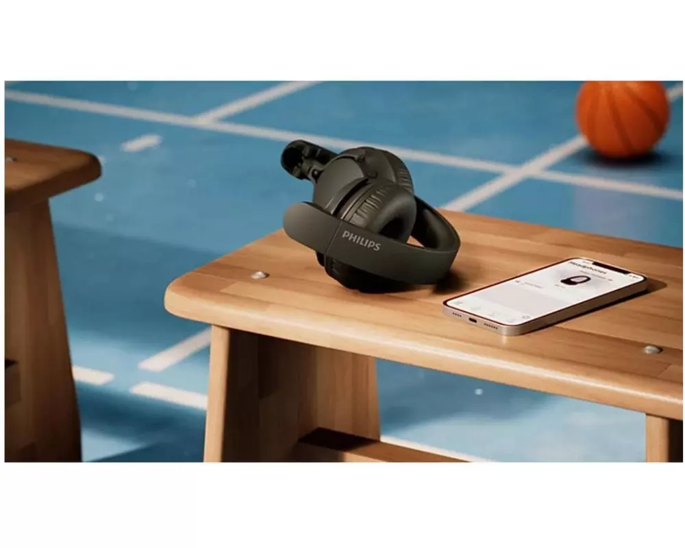 Philips Wireless On-Ear-Kopfhörer TAH4000BK/00 Schwarz