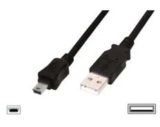 Assmann 3 m USB Data Transfer Cable for Phone, MP3 Player, Hard Drive, Notebook