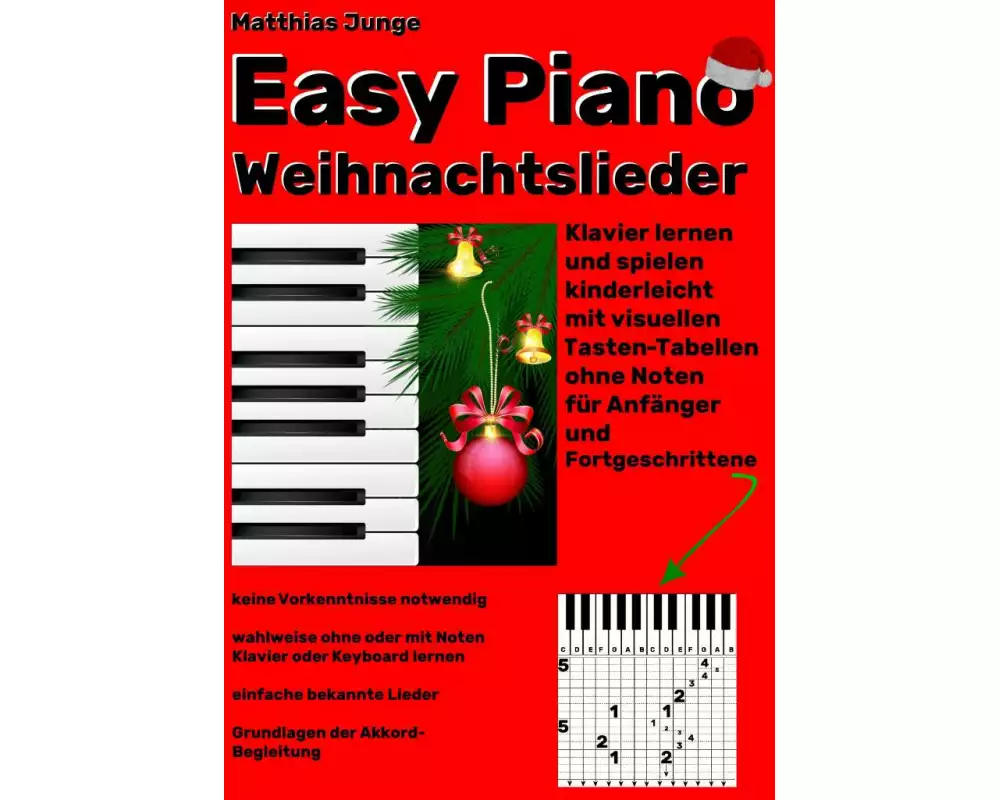 Easy Piano Weihnachtslieder