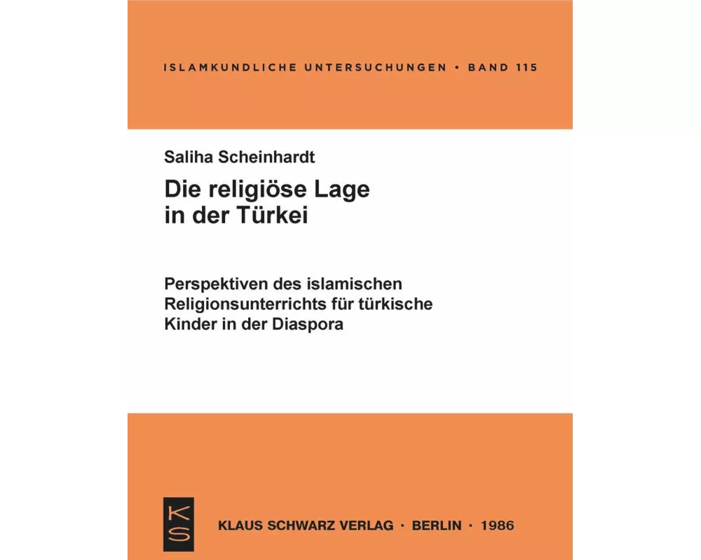 Die religiöse Lage in der Türkei
